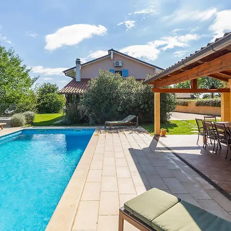 Awesome In With Outdoor Swimming Pool Holiday home Pazin